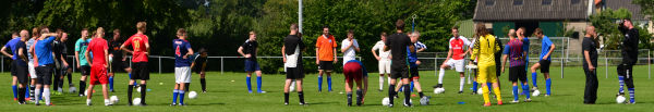 Foto: Trainingen gestart