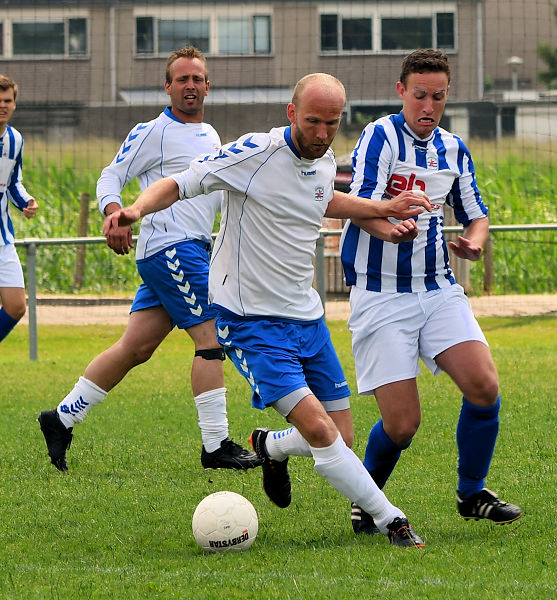 Foto: Afscheidswedstrijd Erik van der Weerd