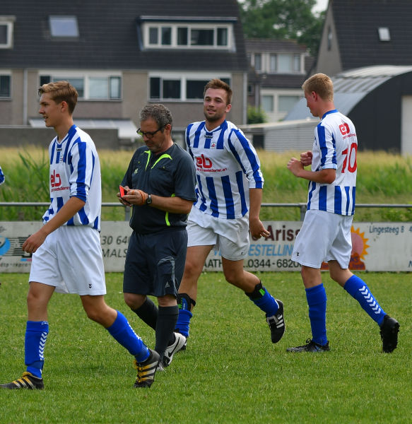 Foto: Afscheidswedstrijd Erik van der Weerd