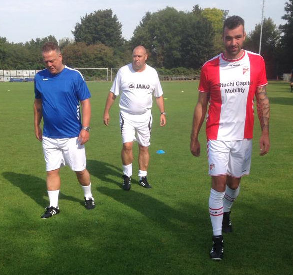 Foto: 1e Training seizoen 2020 - 2021